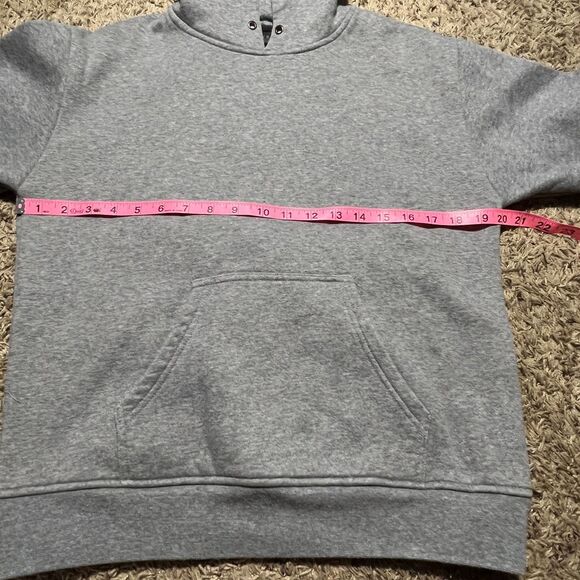 Sorry Not Sorry Women's Small Hoodie Gray - Picture 6 of 8